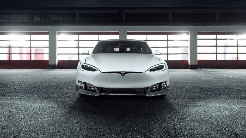 Photo of a Tesla Model S